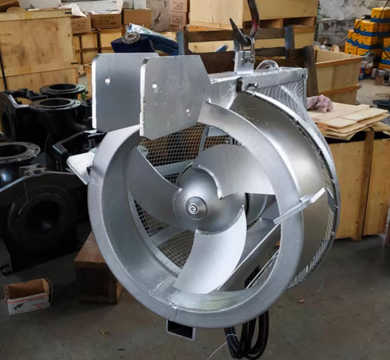 南京藍(lán)寶石環(huán)保與陽新某水務(wù)公司合作-QHLB潛水回流泵應(yīng)用案例