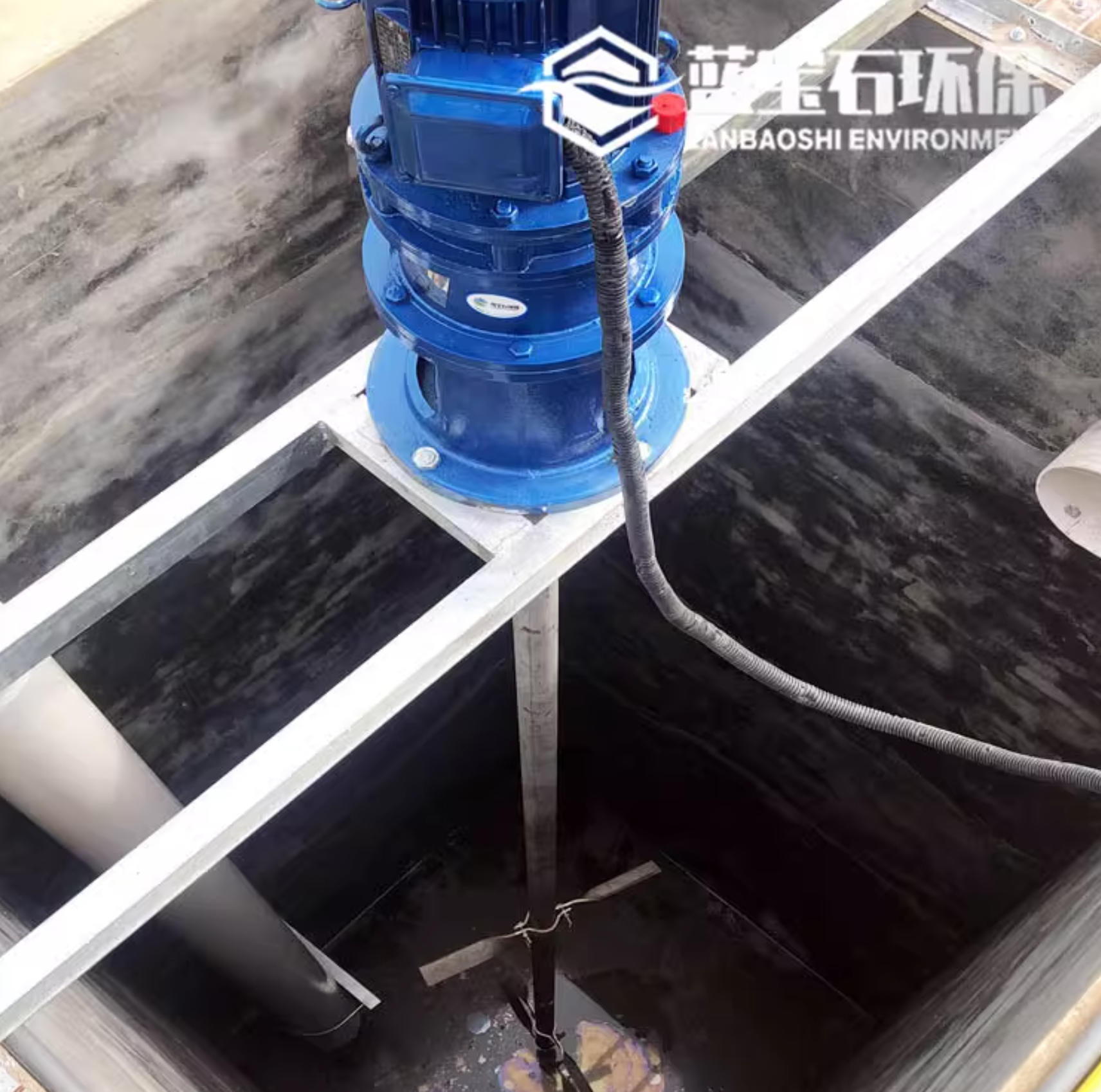 立軸式加藥攪拌機(jī) | 頂進(jìn)式BLD液體混合攪拌器